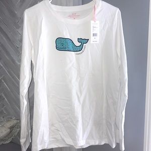 NWT Vineyard Vines Lacrosse Long Sleeve Tee
